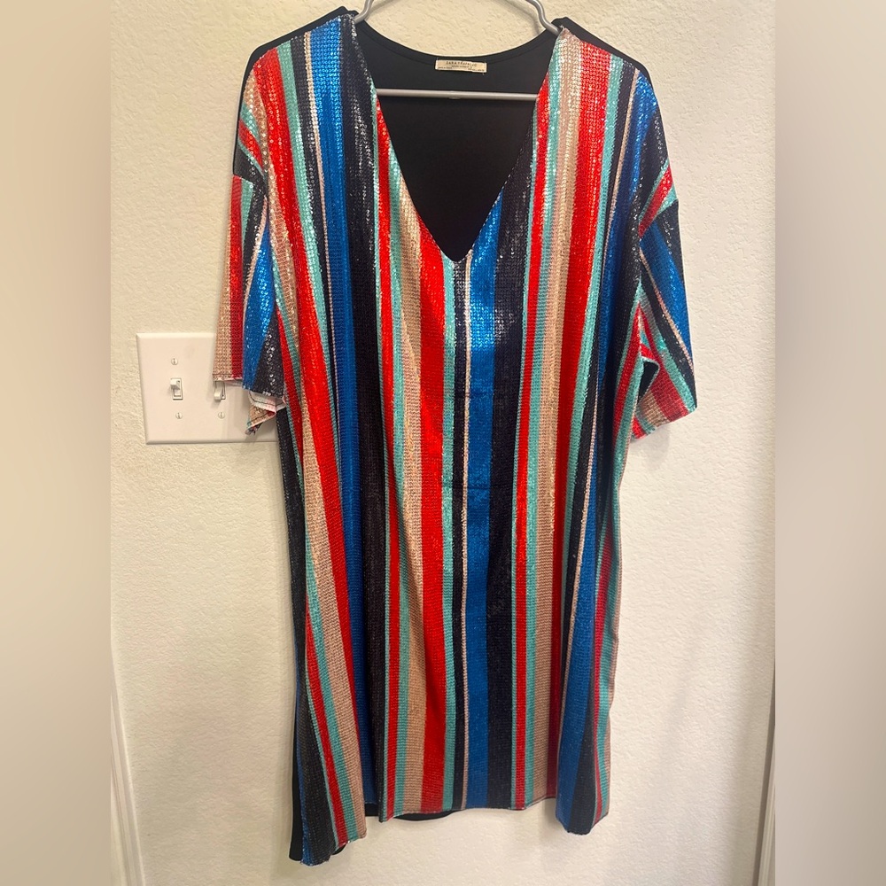 Zara woman’s sequins mini dress